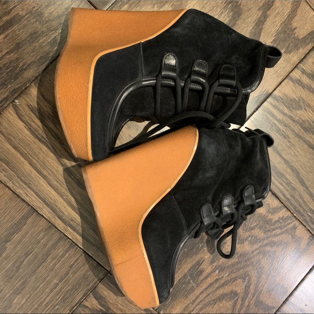 Diesel platform boots, size 36